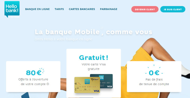 avis Hello Bank une banque mobile