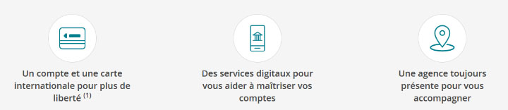 les services liés au compte bancaire EKO