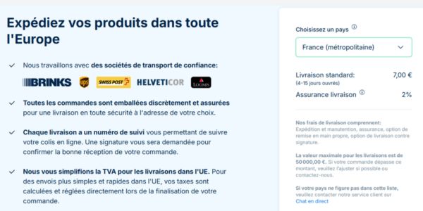 gold-avenue-avis-frais-livraison