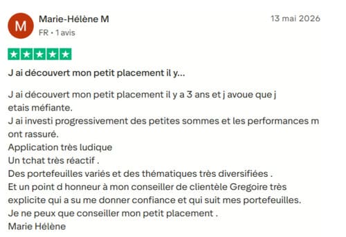 mon-petit-placement-avis-positifs-trustpilot