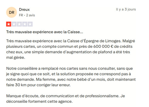 caisse-depargne-avis-negatif-trustpilot