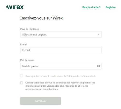 wirex-avis-inscription