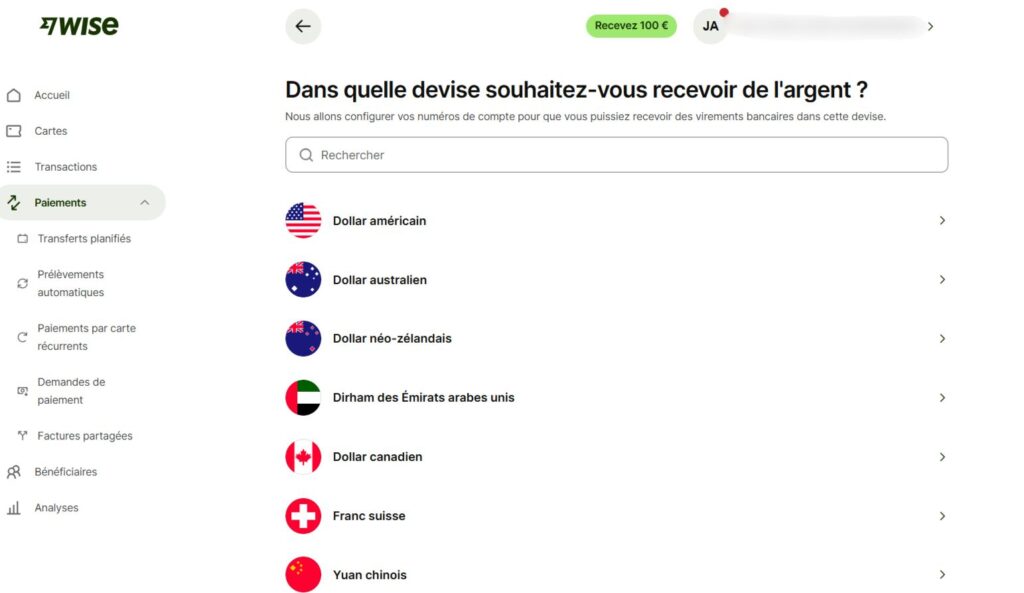 wise-avis-numero-compte-multidevises